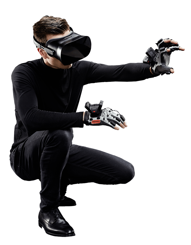 Toucher le virtuel avec les gants Manus Prime X Haptic VR